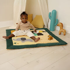Safari Collection Baby Reversible Playmat  hi-res